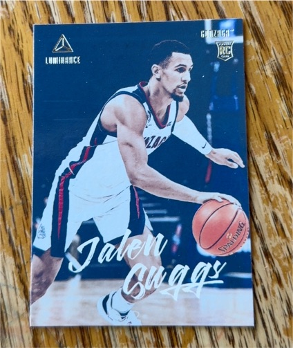 2021 Panini Chronicles Draft Picks Luminance #78 Jalen Suggs — front