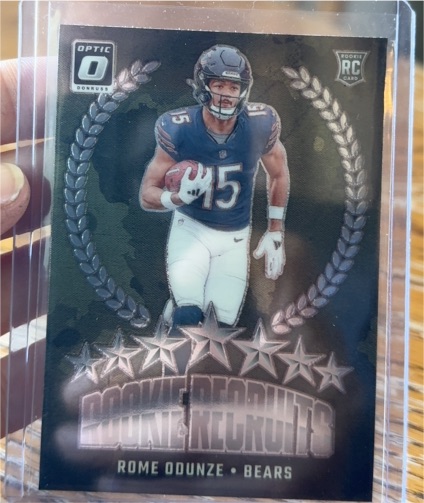 2024 Panini Donruss Optic #9 Rome Odunze Rookie Recruits — front