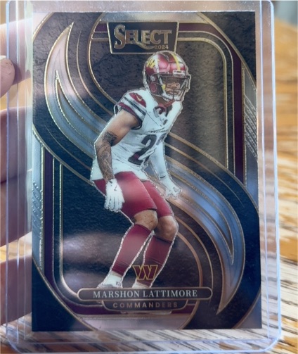 2024 Panini Select #181 Marshon Lattimore Premier Level — front