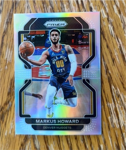 2021-22 Panini Prizm #218 Markus Howard — front
