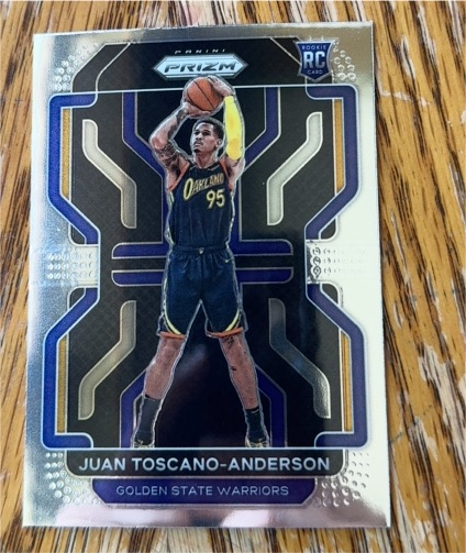 2021-22 Panini Prizm #295 Juan Toscano-Anderson — front