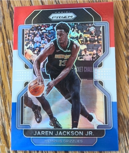 2021-22 Panini Prizm #35 Jaren Jackson Jr. — front