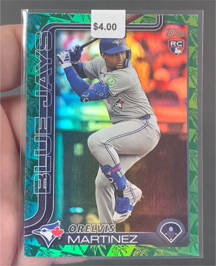 2025 Topps Series 1 #18 Orelvis Martinez — front