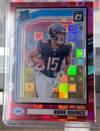 2024 Panini Donruss Optic #309 Rome Odunze — front