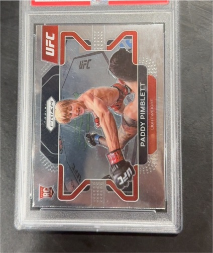 2022 Panini Prizm UFC #88 Paddy Pimblett — front