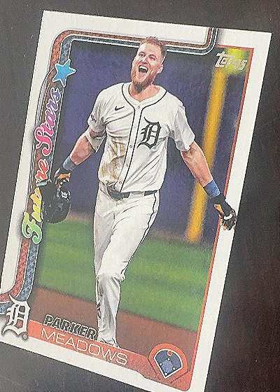 2025 Topps Series 2 #576 Parker Meadows — front