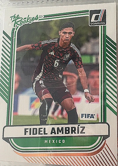 2024-25 Donruss Soccer #16 Fidel Ambríz The Rookies — front