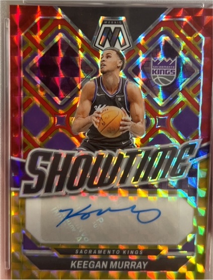 2023-24 Panini Mosaic Showtime #SS-MUR Keegan Murray — front