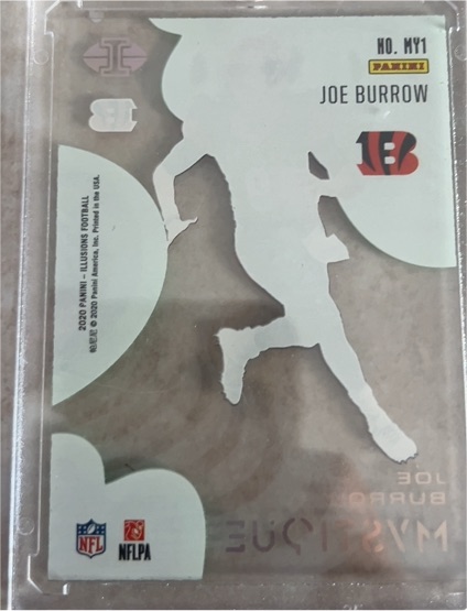 2020 Panini Illusions Football #MY1 Joe Burrow — front
