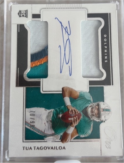 2020 Panini One #1 Tua Tagovailoa — front