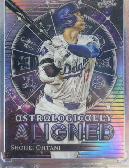2024 Topps Chrome Cosmic #AA-4 Shohei Ohtani Astrologically Aligned — front