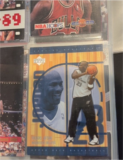 2001-02 Upper Deck Hardcourt #121 Michael Jordan — front