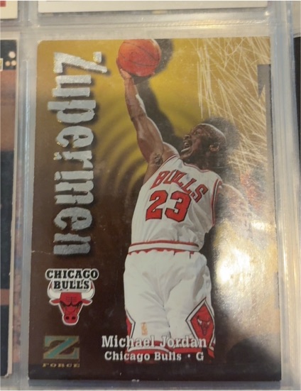 1997-98 Skybox Z-Force #190 Michael Jordan — front