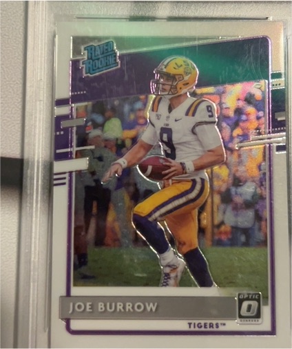 2020 Donruss Optic #9 Joe Burrow — front