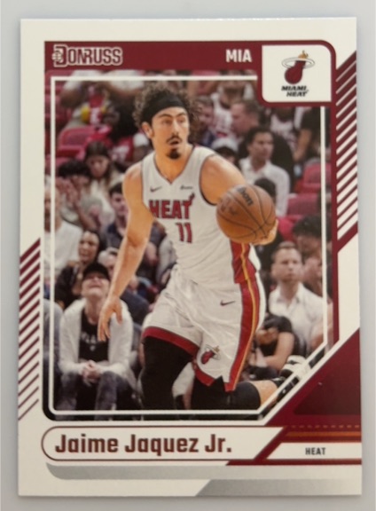 2024-25 Donruss #140 Jaime Jaquez Jr. — front