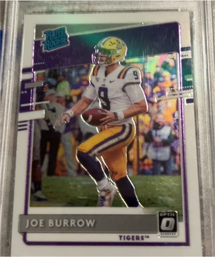 2020 Donruss Optic #9 Joe Burrow — front