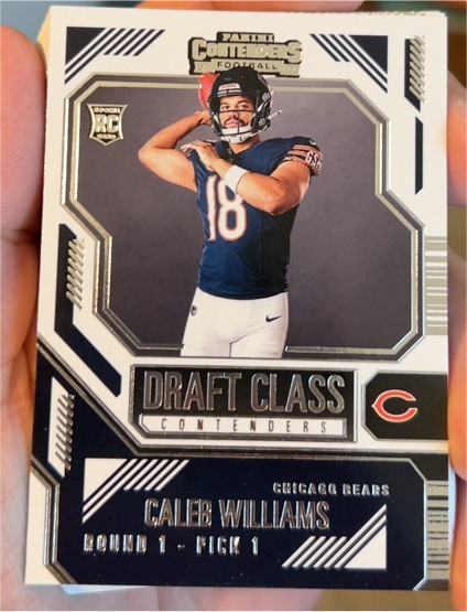 2024 Panini Contenders Football #1 Caleb Williams — front
