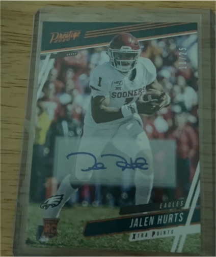 2020 Panini Prestige #248 Jalen Hurts — front