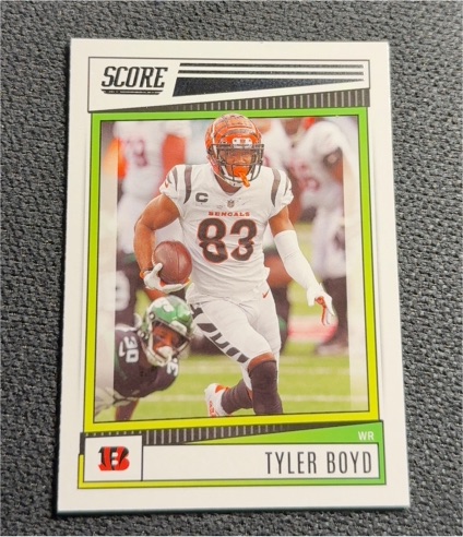 2022 Panini Score #193 Tyler Boyd — front