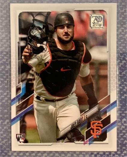 2021 Topps #12 Joey Bart — front