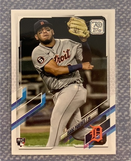 2021 Topps Series 1 #65 Isaac Paredes — front