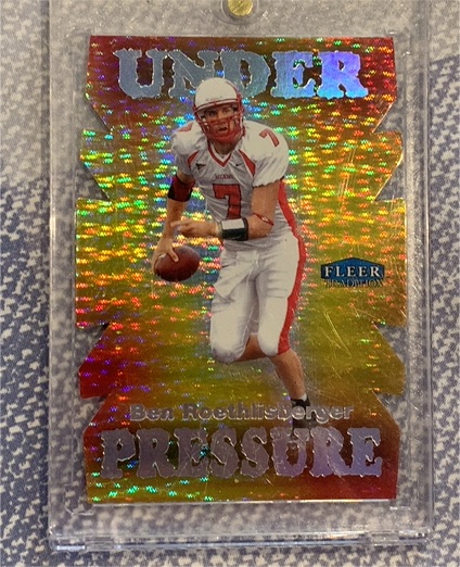 1999 Fleer Tradition Under Pressure #UP Ben Roethlisberger — front