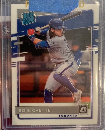 2020 Donruss Optic #37 Bo Bichette — front