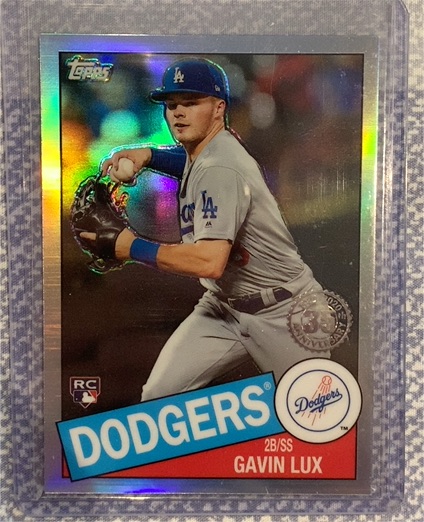 2020 Topps Chrome 1985 Topps #85TC-5 Gavin Lux — front