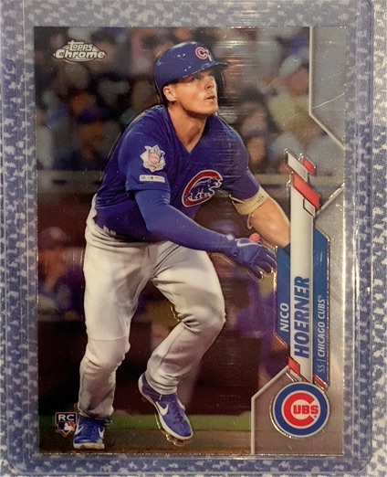 2020 Topps Chrome #161 Nico Hoerner — front