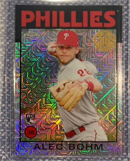 2021 Topps Chrome #86BC-68 Alec Bohm — front