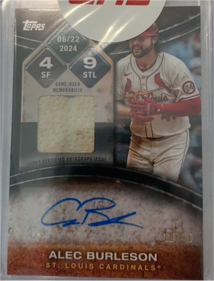 2025 Topps Series 2 #06/22 Alec Burleson — front
