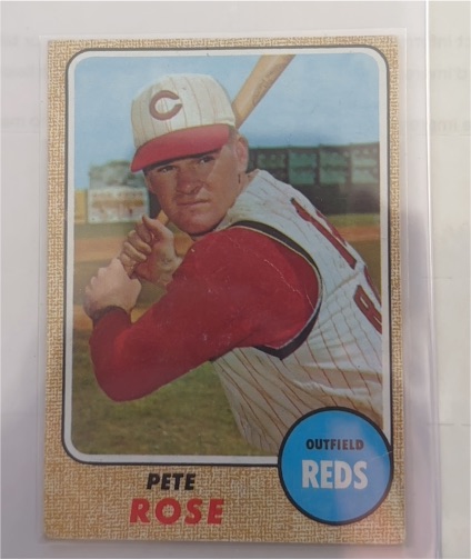 1968 Topps #230 Pete Rose — front