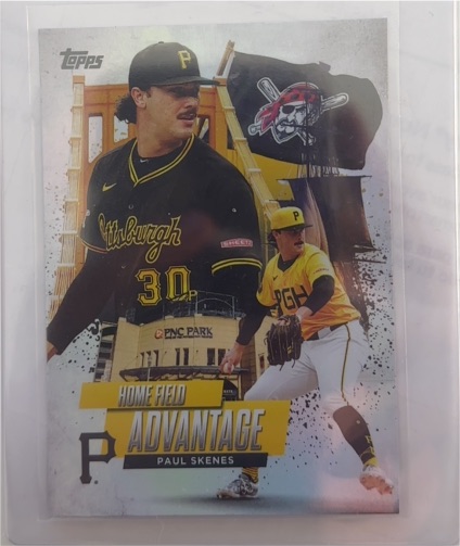 2025 Topps Series 2 #HA-35 Paul Skenes Home Field Advantage — front