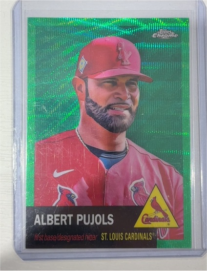 2022 Topps Chrome Platinum Anniversary #12 Albert Pujols — front