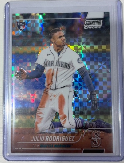 2022 Topps Stadium Club Chrome #148 Julio Rodriguez — front
