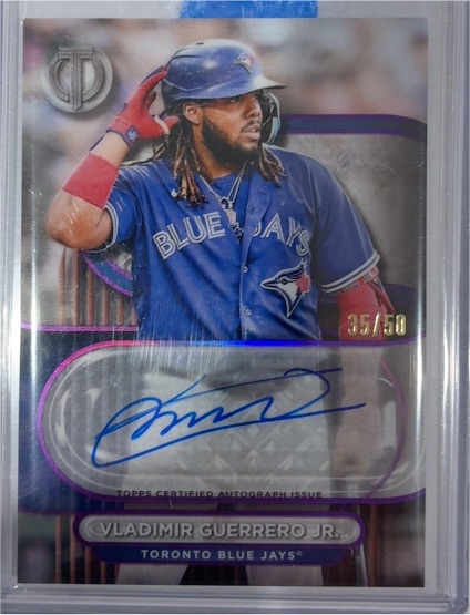 2024 Topps Tribute #TA-VGJ Vladimir Guerrero Jr. — front