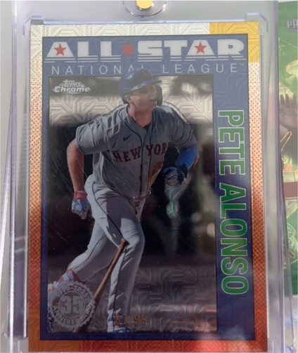 2025 Topps Series 2 #90ASC-15 Pete Alonso — front
