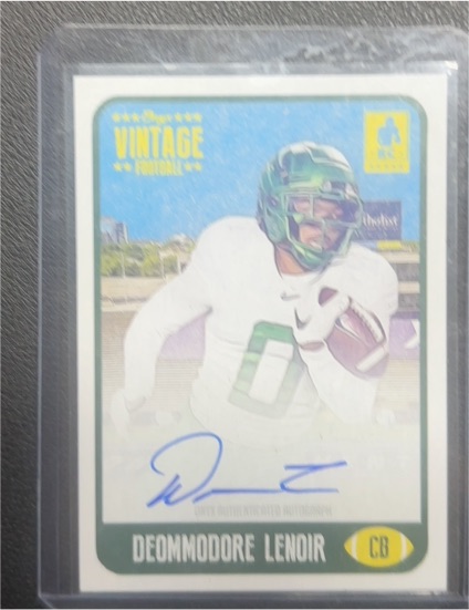 2021 Onyx Vintage #FADL Deommodore Lenoir — front