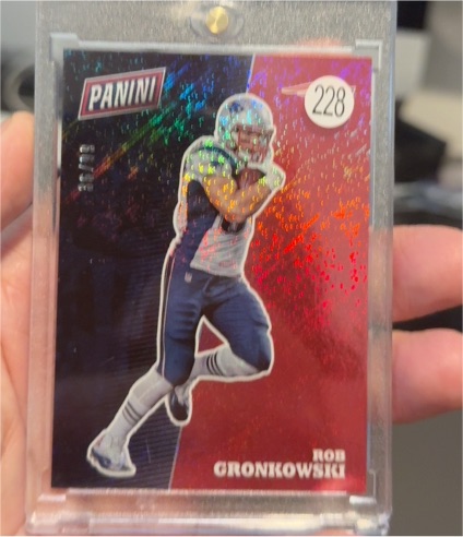 2017 Panini The National Convention #228 Rob Gronkowski — front