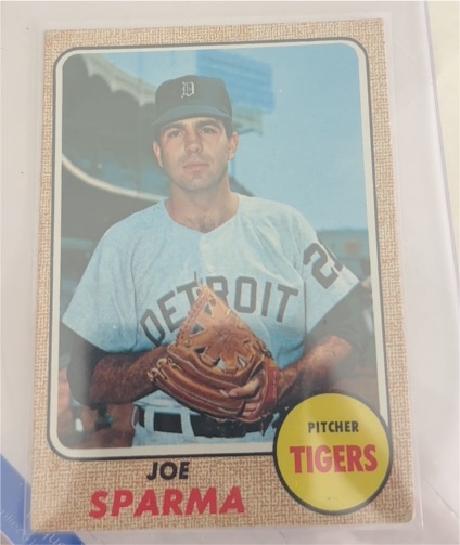 1968 Topps #32 Joe Sparma — front