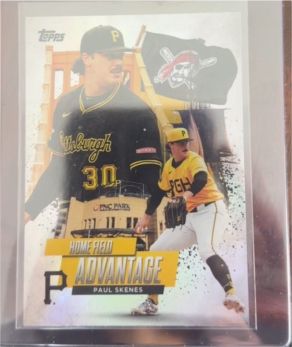 2025 Topps Series 2 #HA-35 Paul Skenes Home Field Advantage — front