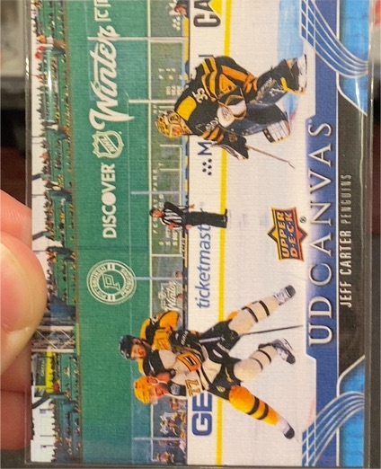 2023-24 Upper Deck Series 1 UD Canvas #C62 Jeff Carter — front