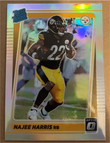 2021 Donruss Optic #213 Najee Harris Rated Rookie — front