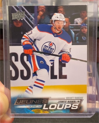 2022-23 Upper Deck Extended Series #715 James Hamblin — front
