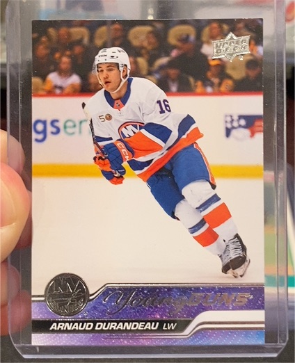 2023-24 Upper Deck Series 1 Young Guns #217 Arnaud Durandeau — front