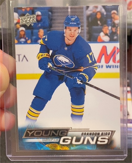 2022-23 Upper Deck Series 2 Young Guns #455 Brandon Biro — front