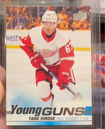 2019-20 Upper Deck Young Guns #215 Taro Hirose — front