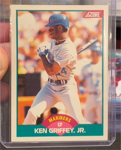 1989 Score #100 Ken Griffey Jr. — front
