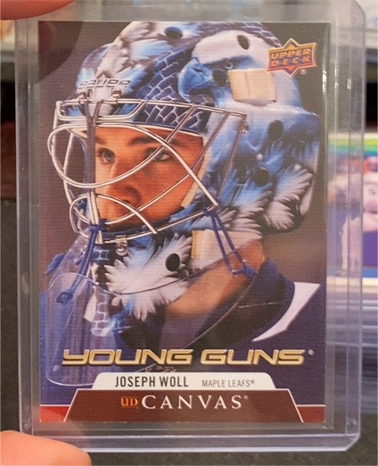 2020 Upper Deck Young Guns Canvas Joseph Woll — front