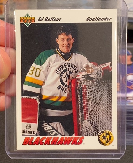 1991-92 Upper Deck #39 Ed Belfour — front